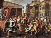 Nicolas Poussin The Rape of the Sabine Women china oil painting artist